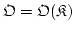 $ \mathfrak{O}=\mathfrak{O}({\mathfrak{K}})$