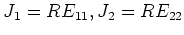 $ J_1=R E_{11}, J_2=R E_{22}$