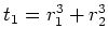 $ t_1=r_1^3+r_2^3$