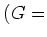 $ (G=$