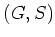 $ (G,S)$