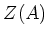 $ Z(A)$