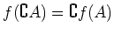 $\displaystyle f(\complement A)=\complement f(A)
$