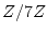 $\displaystyle psi:Z ni nmapsto ([n]_{3},[n]_{5},[n]_{7})in
Z /3Z times Z /5Z
times Z /7Z
$