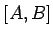 $ [A,B]$