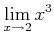 $\displaystyle \lim_{x\to 2} x^3
$