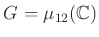 $ G=\mu_{12}({\mathbb{C}})$