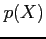 $ p(X)$